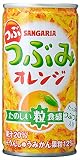サンガリア つぶみオレンジ 190g缶×30本