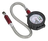 Jack Sealey - Sealey Tyre Pressure Gauge With Tyre Tread Depth Gauge - Flexi Hose [並行輸入品]