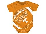 テネシーボランティアベビー乳児Fanatic Footballクリーパーボディスーツ オレンジ