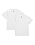 [ヘインズ] Tシャツ(2枚組) 綿100% V首 半袖 リングスパンコットン VネックTシャツ HM1EU704 メンズ