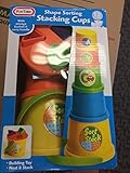 Fun Time Shape Sorting Stacking Cups [並行輸入品]