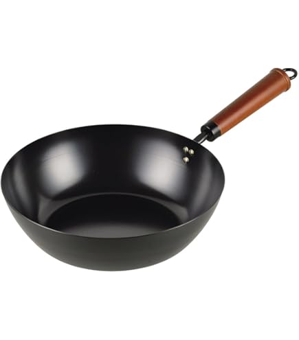 Amazon.co.jp: 堺刀司 スチールテック 鉄製 炒め鍋 24cm : ホーム