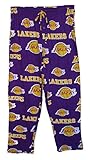 Los Angeles Lakers大人用XLパジャマAll Overロゴパンツ – Sleepwear