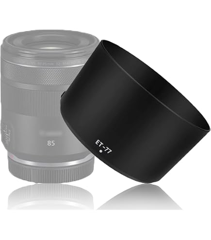 Amazon | JJC ET-77 可逆式 レンズフード Canon RF 85mm F2 Macro IS