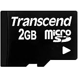 Transcend microSDカード 2GB 変換アダプタ無し TS2GUSDC