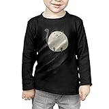 太い グリーン 猫 子供服 春秋 長袖 Tシャツ トレーナー 丸い襟 キッズ 男の子 女の子 ベビー おしゃれ カジュアル ファッション 可愛い