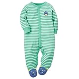 カーターズ Carter's カバーオール 長袖 足つき 綿100% Cotton Snap-Up Sleep & Play 9M (67-72cm) [並行輸入品]