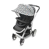 マニト 12カラー　ベビーカー・チャイルドシート兼用 サンシェード (ダイアモンドブルー)