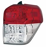 DEPO 312-19A5R-UC1 トヨタ 4ランナー 助手席側テールランプレンズハウジング レッド