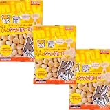 ピッコリーノ ちょびっと タマゴボーロ 約20g 3個セット ハムスター 小動物 おやつ 餌 モモンガフード (タマゴボーロ)