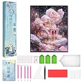 ダイヤモンドアート キット ダイアモンドビーズ絵画キット DIY・手作り絵画手芸キット 5D モザイクアート ダイヤモンド塗装 全面貼り付けタイプ 6+