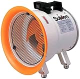 スイデン(suiden) 送風機 軸流ファン ハネ300mm 3相200V 低騒音省エネ SJF-300L-3