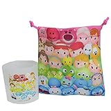 Disney ディズニーツムツム コップ＆巾着 A 通園通学 / オールスター カラフル 1個入