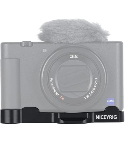 Amazon | ZV-1 カメラハンドルグリップブラケット Sony ZV-1