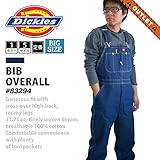 【アウトレット】 ディッキーズ オーバーオール サロペット 大きいサイズ デニム メンズ & レディース 83294 色:DENIM サイズ:42