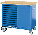 10引き出し1504年1000年とGedoreモバイルワークベンチ