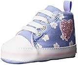 Gerber ユニセックス・キッズ purple hightop with glitter heart - K カラー: パープル