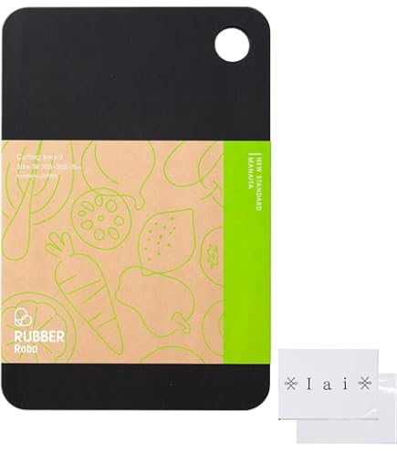 Amazon｜ノボダ(Noboda) ラバラバ(RUBBER Raba) ゴムまな板 まな板 黒