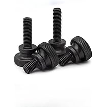 Amazon | 20本入 つまみネジ 黒色 ローレットつまみネジ