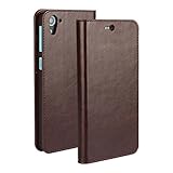 Golikef HTC Desire 826 ケース カバー バンパー 手帳型 高級 本革 レザー 色鮮やか レトロ な book case 型 柔らかいシリコンTPUラバーカバー スタンド機能 カー