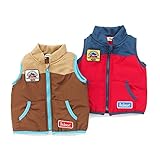 Bobson(ボブソン) ベスト (80～130cm) キムラタンの子供服 (77116x77616-164) ブラウン 90
