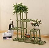 花スタンド屋内 リビングルームバルコニー屋外花の棚多層フロアフロアフラワースタンド屋内の多肉植物ポットラック (色 : B, サイズ さいず : L l)
