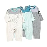 mother goose カバーオール (70～80cm) キムラタンの子供服 グレー 70 (11531-161a)