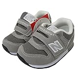 (ニューバランス) new balance ランニング スニーカー レースアップ ベイビー (14.0ｃｍ, Grey)