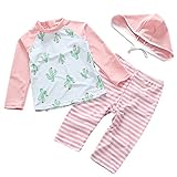 TAIYCYXGAN SWIMWEAR ベビー・ガールズ カラー: ピンク