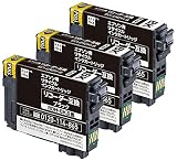 ecorica RDH-BK リサイクル インク カートリッジ ブラック エコリカ ECI-ERDH-B 3個セット