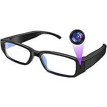 Amazon.co.jp: 小型カメラ 隠しカメラ メガネ型カメラ【64Gカード付属