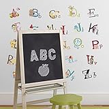 Big Graphic Alphabet Letters Kids Room/Nursery Wall Decal Stickers by CherryCreek Decals [並行輸入品]