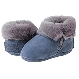アグ ベビー ブーツ ファーストシューズ ソルビ SOLVI 【1017193I】 (サイズ：4/5、カラー：new navy） 海外正規品 UGG [並行輸入品]