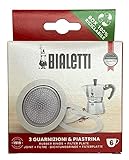 Bialetti 3 Replacement Seals and 1 Filter for 6 Cup Moka Express Blister Pack by Bialetti
