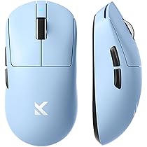 MCHOSE Ultra mouse Blue ゲーミングマウス Amazon.co.jp: MCHOSE L7 ULTRA Blue 超軽量ワイヤレス