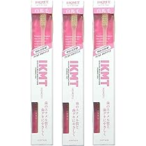 m.m.m⭐︎歯ブラシ IKMT 歯ブラシ 白馬毛 やわらかめ 超コンパクトヘッド◇3本