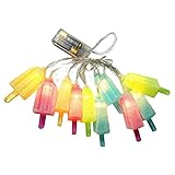 TOOGOO ( R ) 1pcs 10 LED Ice Popsicleフェアリーストリングライト電池式の夏、季節、ウェディングパーティ&ホームデコレーション