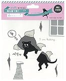 デコレ nyaffy ON THE WALL ウォールステッカー 壁紙やぶり
