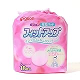 (ピジョン)Pigeon 母乳バッド ふわふわタッチ フィットアップ 18枚入り [16083]