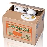 電子Little Cat Coin Thiefお金ボックスCute Kitty Stealing Coin Piggy Bank