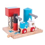 Bigjigs Rail Milk and Water Depot for Train Set [並行輸入品]