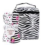 Zahara Bottle Holder Burp Cloth Bouquet by Trend Lab [並行輸入品]