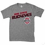 Wes and Willy Ohio State Buckeyes Youth NCAA Biggest Fan Tシャツ – チャコール、 Youth Small ブラック