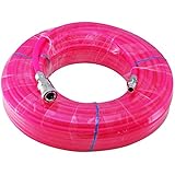 鯛勝 エアーホース 蛍光ピンク 6.5φ PRC30m