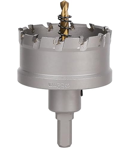 超硬ホールソー 123mm 超硬 ステンレス ホールソー 31mm 耐久性 スパイラルドリル