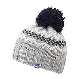 ヘリーハンセン HCJ91355 MH　K Nordic PONPON Beanie（Kid's）　ノルディックポンポンビーニー（キッズ） グレー F
