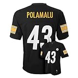 トロイ・ポラマルピッツバーグスティーラーズ# 43 NFLキッズ4 – 7ミッドティアチームカラージャージー