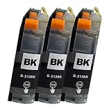 brother ブラザー LC213(BK/ブラック) 【3本セット】 最新 互換 インクカートリッジ 《ICチップ搭載・残量表示対応・1 213 213BK LC213BK 純正と併用可能 (対応機種: MFC - J4725N J4720N J5720CDW J5620CDW J5820DN / DCP - J4225N J4220N)【STAR JET製】