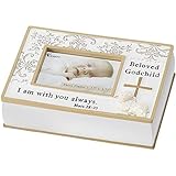 Dicksons Resin Photo Box, Beloved Godchild/White by Dicksons [並行輸入品]