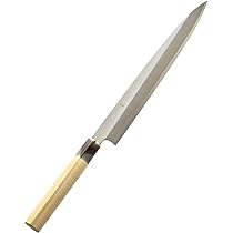 Amazon｜吉利 ステン本鍛造 本刃付包丁 柳刃 240mm 国産 日本製 職人